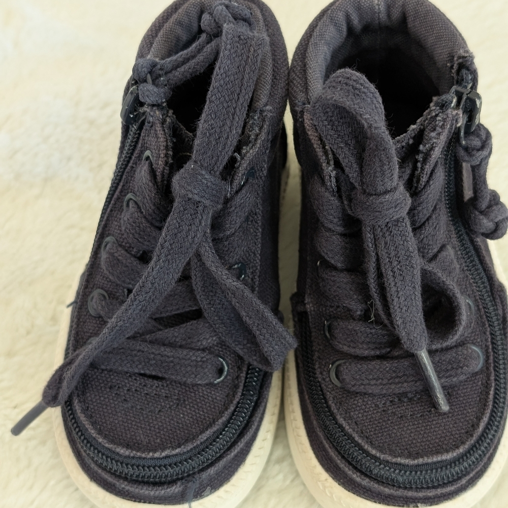 Great Condition: Billy Footwear Classic Lace Up with Zipper Kids 5 - Picture 10 of 15